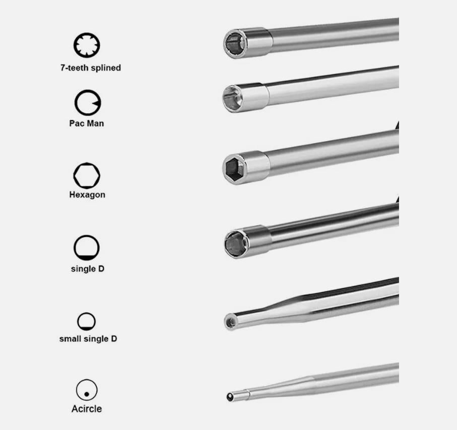 12PCS/Bag Multifunctional Screwdriver Set Carburetor Adjustment Tool Multi-head Tune-up Bolt Car Repair Maintenance Tools Kits