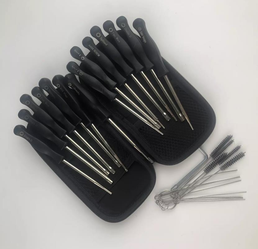 12PCS/Bag Multifunctional Screwdriver Set Carburetor Adjustment Tool Multi-head Tune-up Bolt Car Repair Maintenance Tools Kits