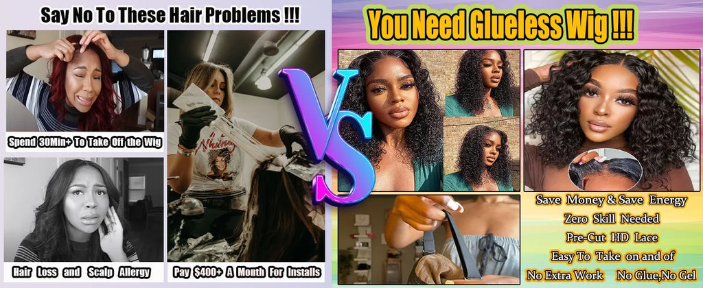 Water Wave 4x4 Closure Wigs Human Hair Glueless Bob Wig Human Hair Pre Plucked 13x4 Deep Curly Lace Front Wig 180% Density Full