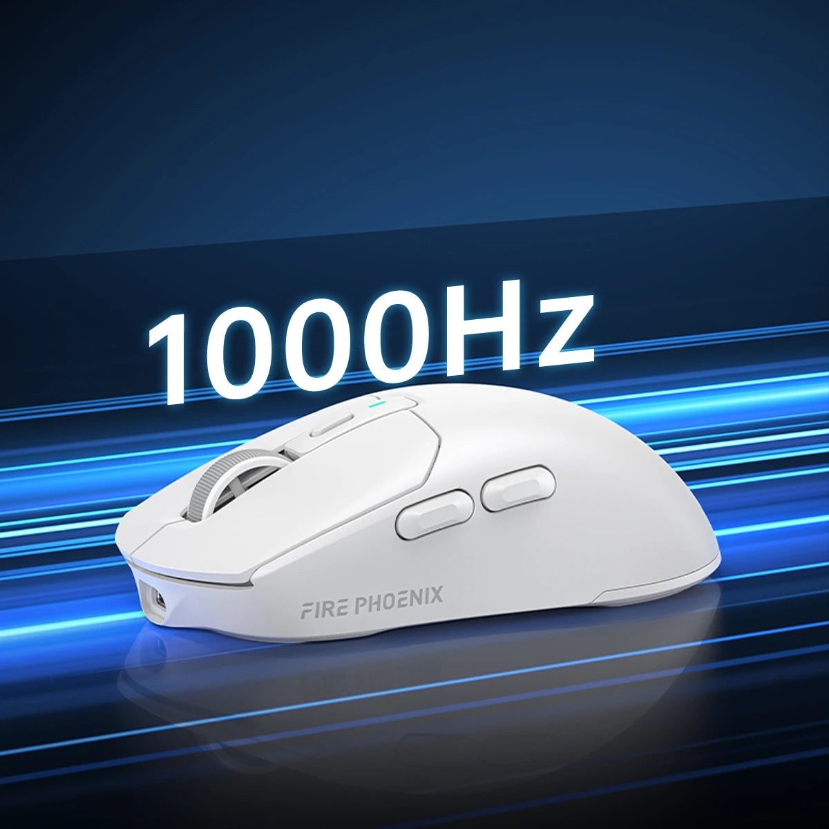 2.4g Tri Mode 24000DPI Paw3311 With Dock Charging Fire Phoenix Bk-r3x Bluetooth Wireless Gamer Mouse