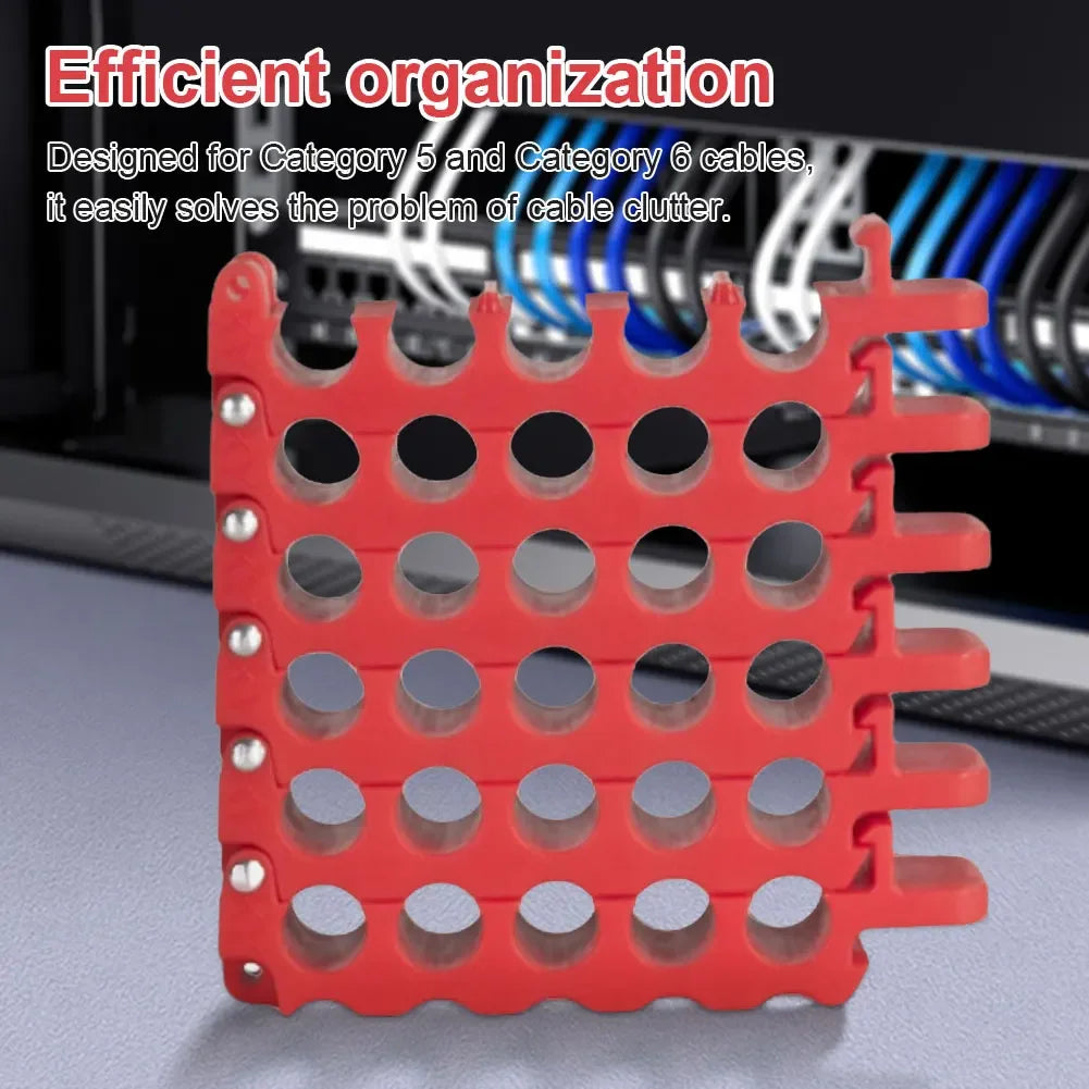 Cat 5 Cat 6 Network Cable Comb Machine Wire Harness Arrangement Tidy Tools for Data Center Server Rooms and Machine