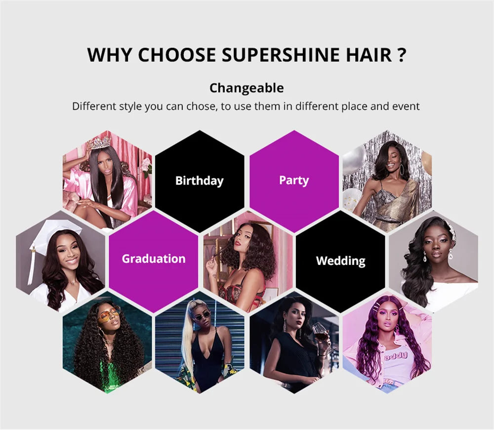 Reddish Brown Water Wave Glueless 7x5 Closure Lace Short Curly Wig 200% Density Burgundy 13x4 Lace Frontal Deep Wave Bob Wig