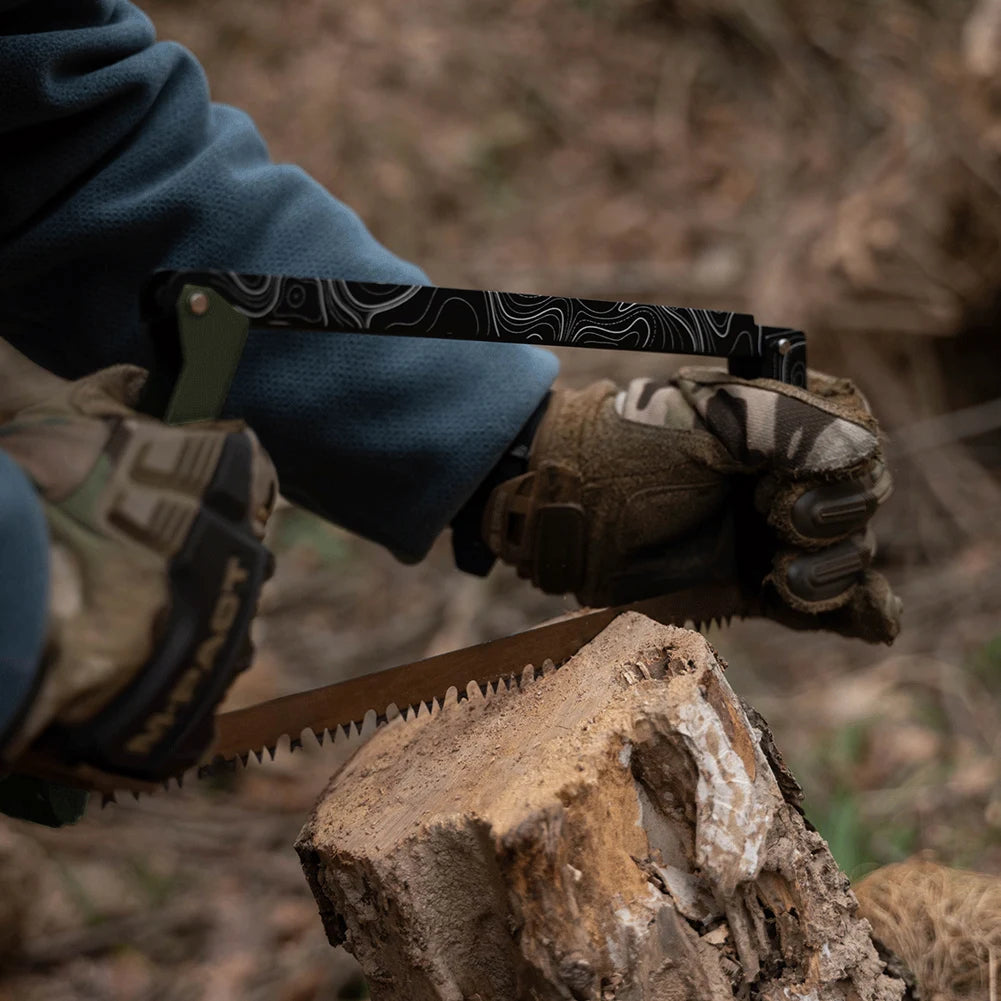 Folding Saw with Storage Bag Cutting Tree Hand Saw Camping Foldable Hand Saw Outdoor Hiking Survival Tools