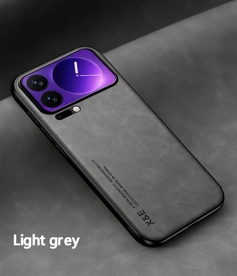 Shockproof Case for Xiaomi Mi 17 Pro Max Protective Cover Magnetic Car Holder Phone Coque Fundas Capa For Mi 17 Pro 17