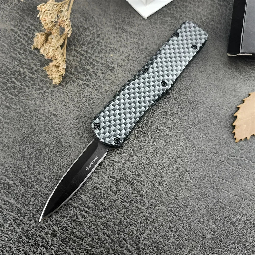440C Blade Mini A07 Pocket Folding Knife Sharp Hunting Tactical Knives Camping Emergency Survival EDC Tools Zinc Alloy Handles