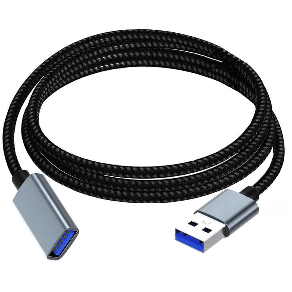 10m 5m USB 2.0 to USB Extension Cable USB A Male to Male USB3.0 2.0 Extender Cord Fast Data Transmission For Hard Drive Radiator