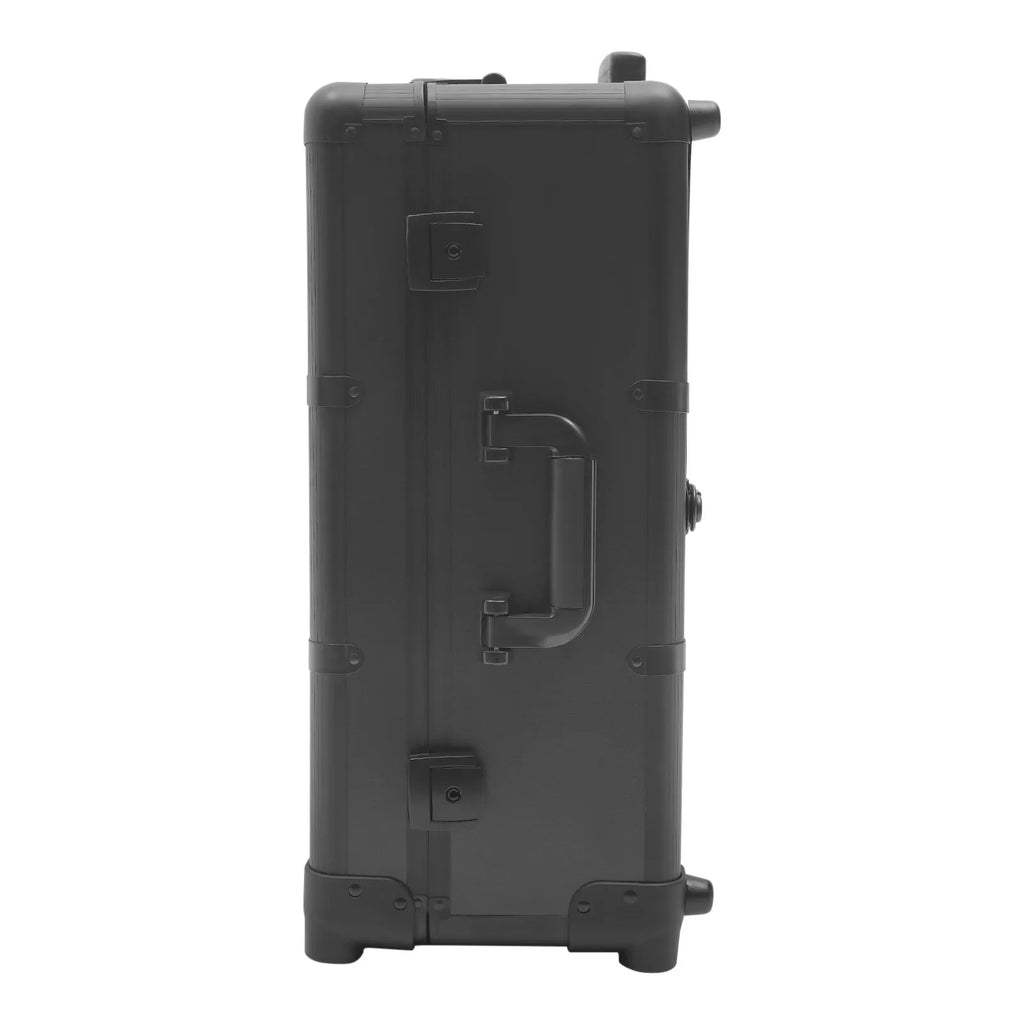 12V Make-up Table with 4 Castors & Lighting & Mirror & Lock, Professional Make-up Station, Adjustable Legs, Cosmetic Organizer B