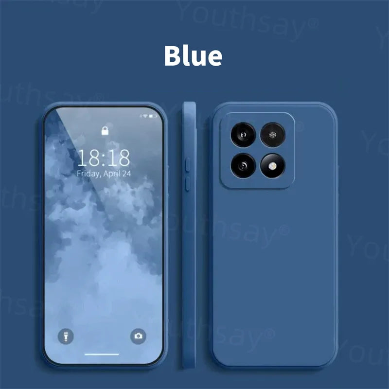 Luxury Case For Xiaomi 15T Cover Xiaomi 15T Pro Fundas Coque Original Liquid Silicone Soft TPU Phone Case Xiaomi 15T