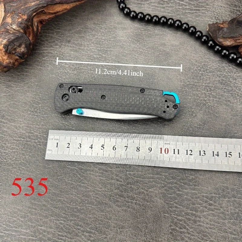 533/535 Pocket Pocket Knife Outdoor Camping Wilderness Survival EDC Utility Cutting Knife, Escape Tools Men's Gifts
