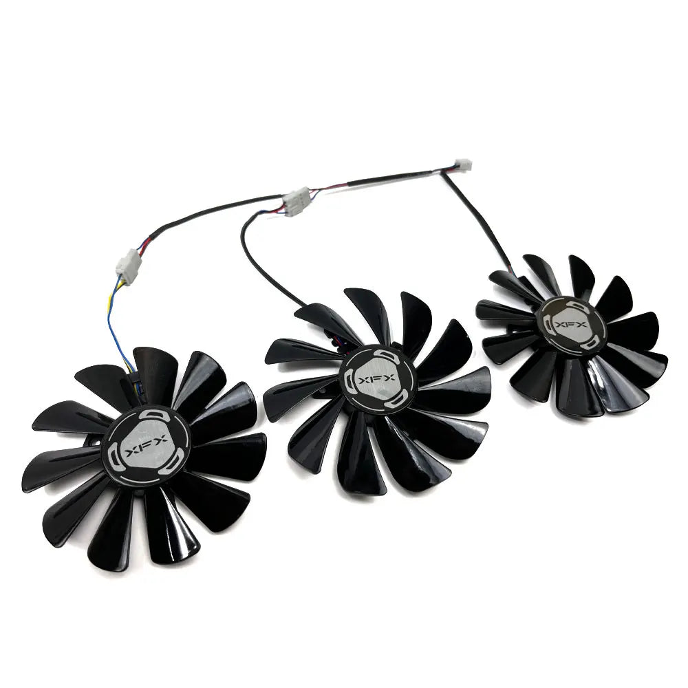 NEW 1SET CF1010U12S XFX Radeon RX 5700 XT GPU Fan，For XFX RX 5600 XT、RX 5700、RX 5700 XT Video card cooling fan
