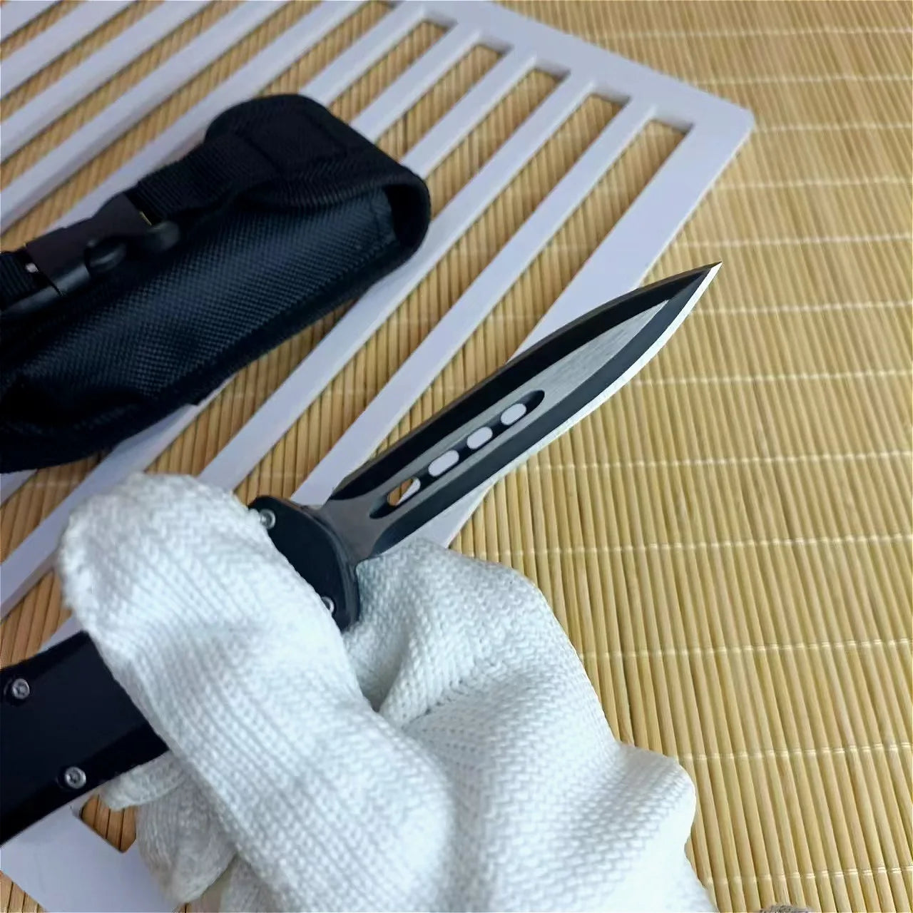 A07 Portable Pocket Multi-purpose Knife Wuth 440C Steel Blade, Zinc Alloy Handle, Outdoor Camping Survival Practical EDC Tools