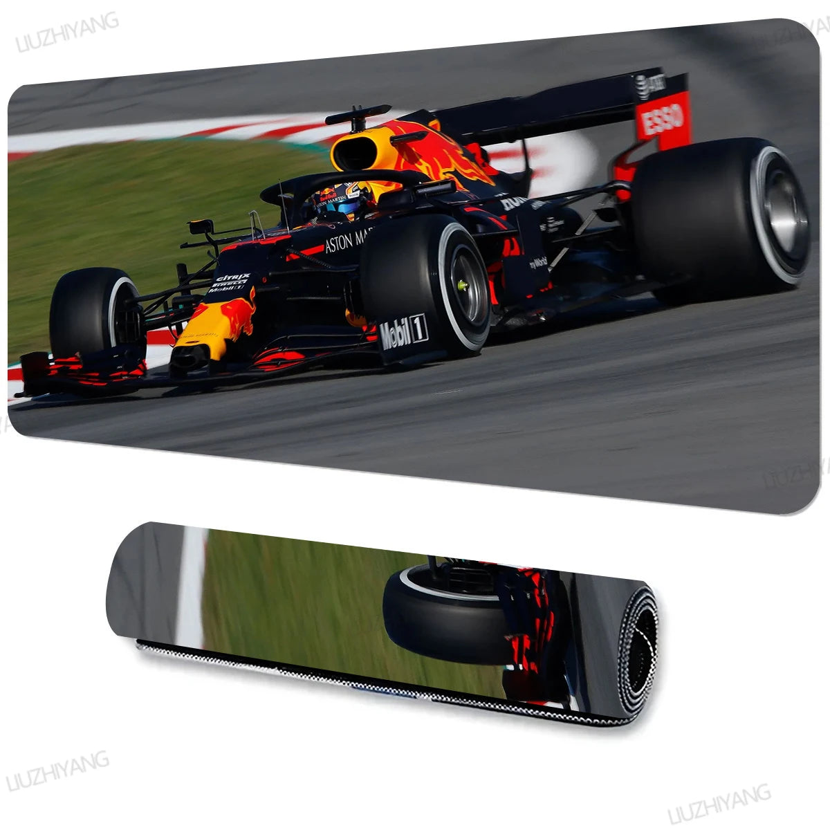 Hot-selling Racing Car Red Mouse Pad Large Computer Office Game Table Mats XXL Rubber HD Gaming Keyboard Mousepads Long Desk Mat