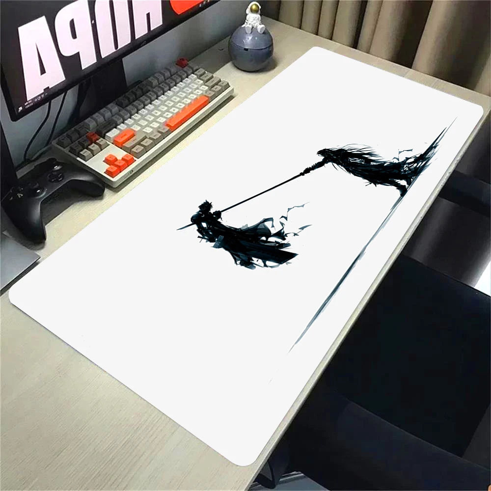 Large Final Fantasy 7 Large Game Mouse Pad Computer Mousepad Office Extend Locking Edge Mouse Mat Desktop Decoration Desk Mat