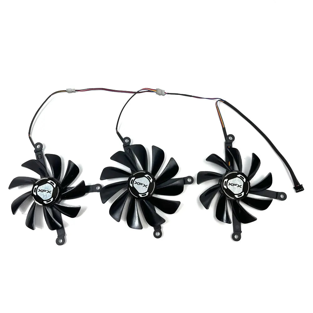 NEW 1SET CF1010U12S XFX Radeon RX 5700 XT GPU Fan，For XFX RX 5600 XT、RX 5700、RX 5700 XT Video card cooling fan