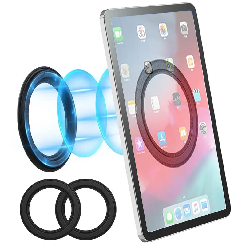 Magnetic Tablet Wall Mount for iPad Holder Car Cradle Magnet for iPad Xiaomi SnapHold Magnetic Sticker for Home Office Fridge