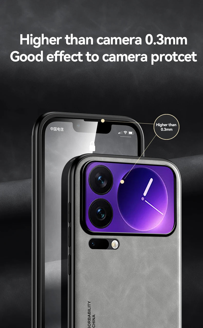 Shockproof Case for Xiaomi Mi 17 Pro Max Protective Cover Magnetic Car Holder Phone Coque Fundas Capa For Mi 17 Pro 17