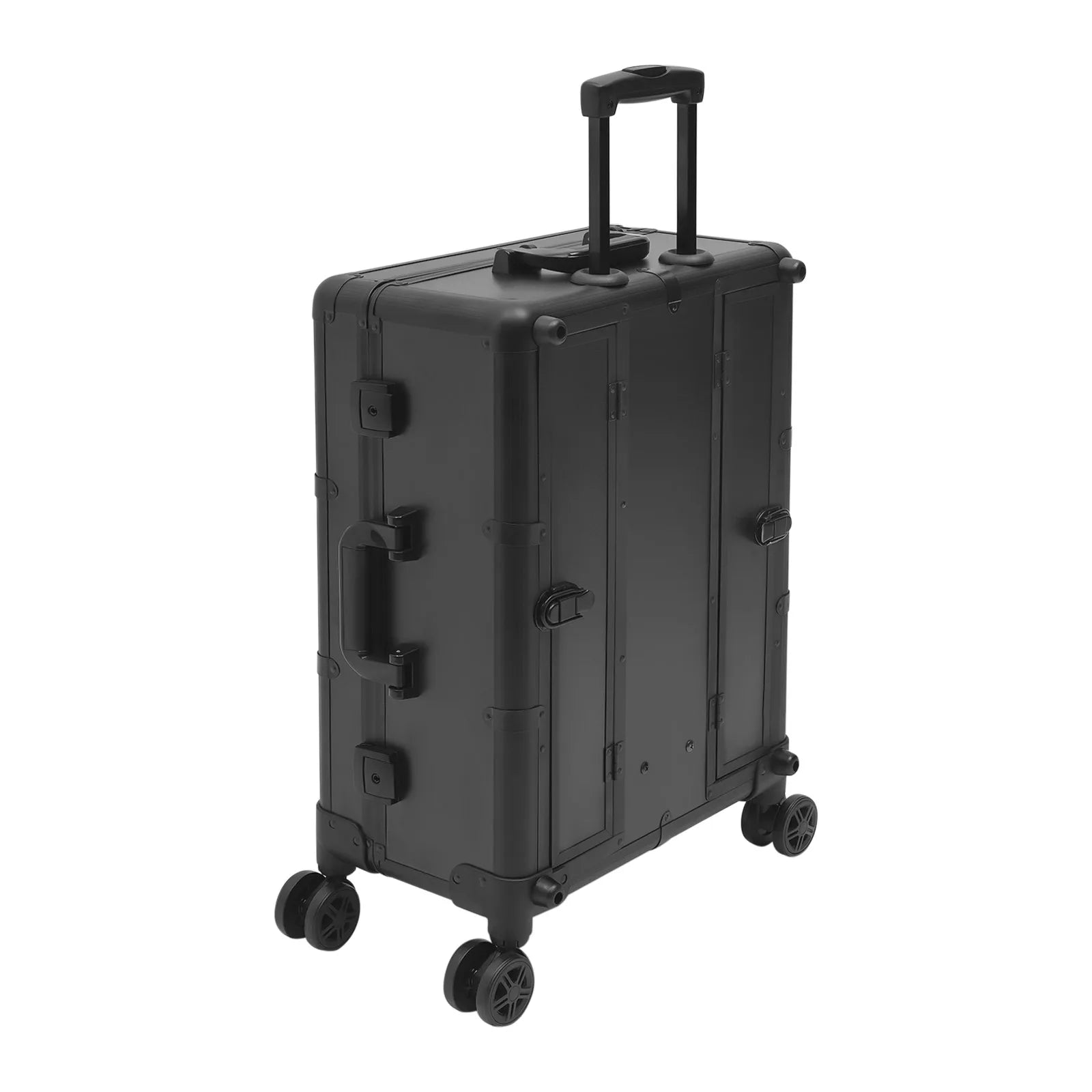 12V Make-up Table with 4 Castors & Lighting & Mirror & Lock, Professional Make-up Station, Adjustable Legs, Cosmetic Organizer B