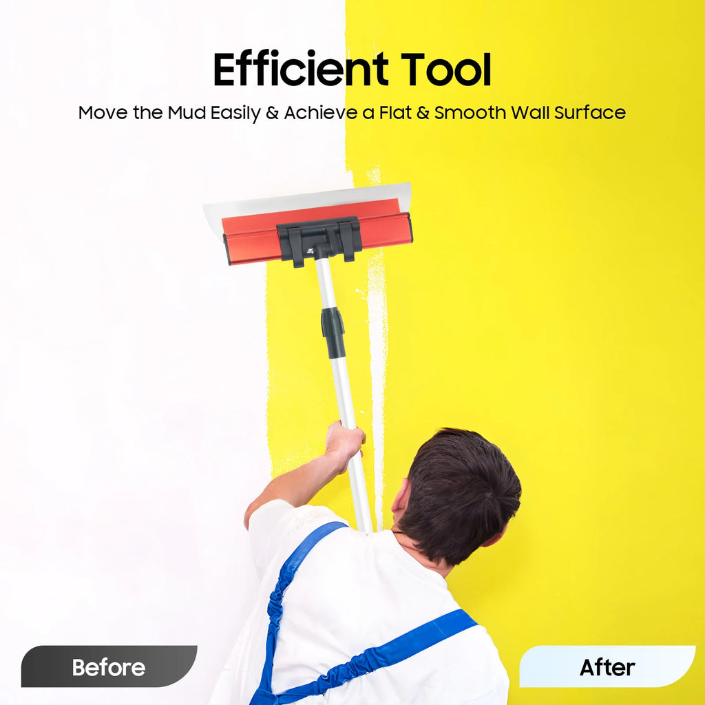 Drywall Skimming Blade Set Portable and Convenient DIY Wall Tools for Scrapers, Wax Decorative Coating, Wallpaper Removal, etc