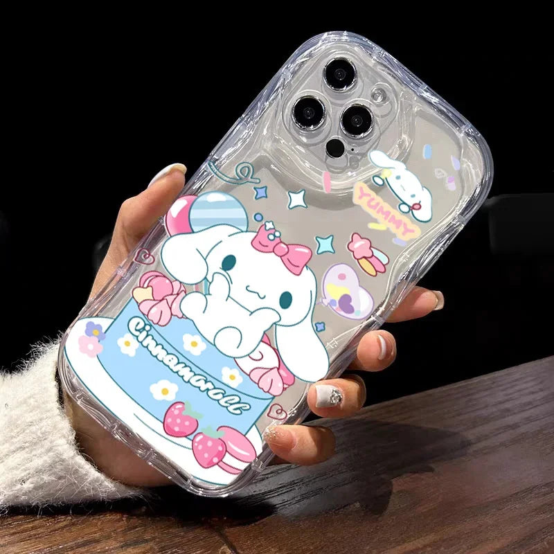 Case for Xiaomi Redmi Note 14 Pro 5G 12 14 4G 11 10 12 13 14 Pro Plus 12S 11S 14C 13C 12C 13 12 A3 9A 10 Cute Cinnamoroll Cover
