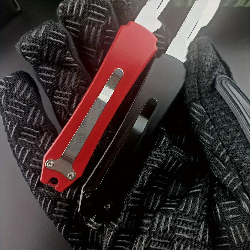 Multi-purpose Outdoor Practical Pocket Small Knife, 440C Steel Blade, Zinc Alloy Handle, Adventure, Hiking, Camping EDC Tools