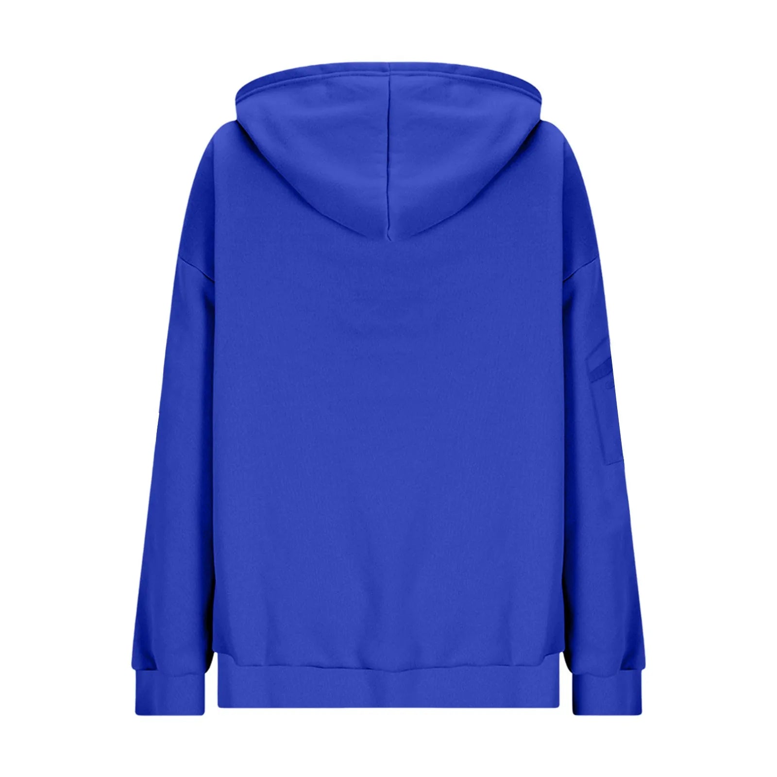 Unisex Hooded Sweatshirt With Built-In Eye Mask Casual Long Sleeved Solid Color Sports Pullover Loose Fit Sweatshirt 2025