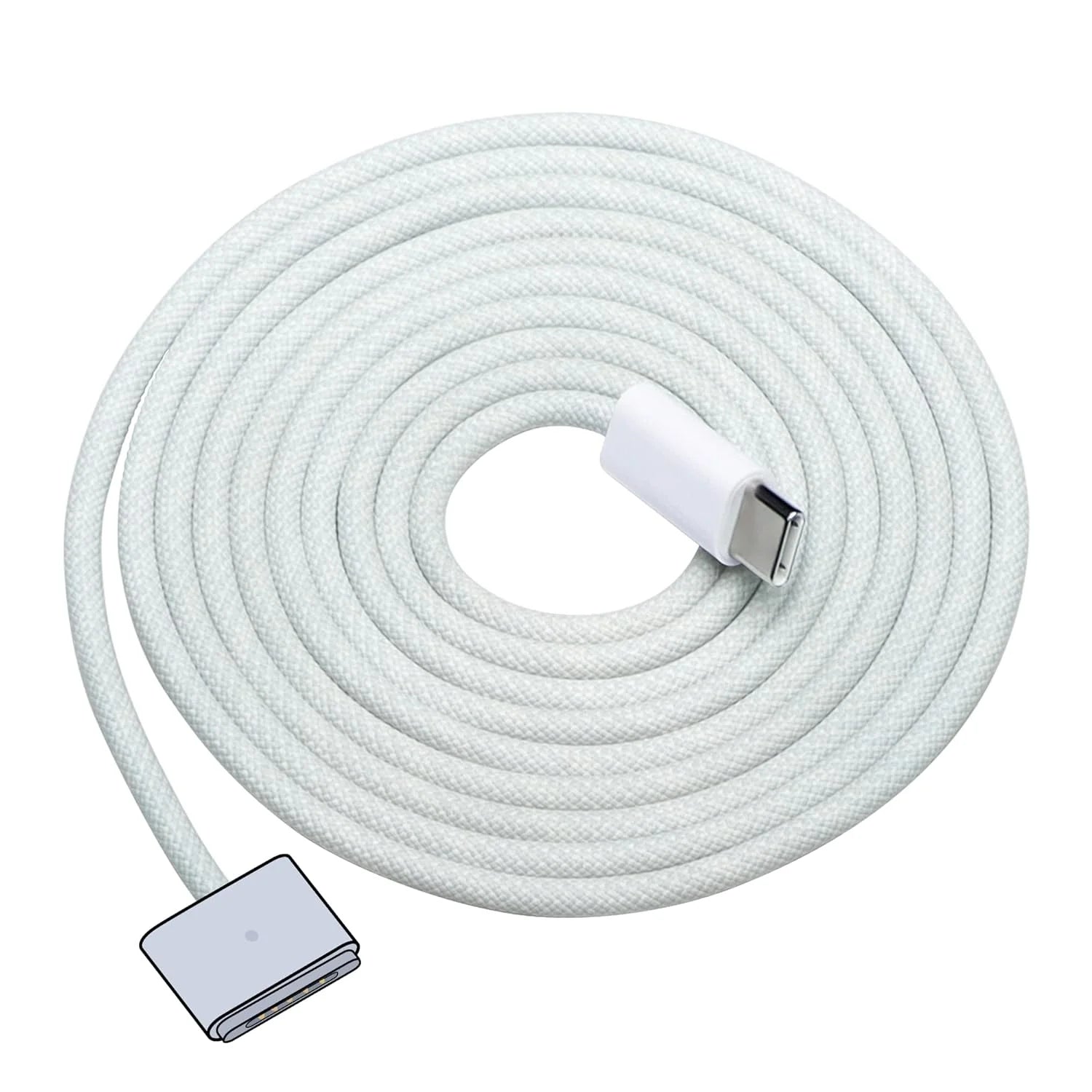 Magnetic Fast Charging Cable 140W USB-C to MagSafe 3(2m/6.6ft)For MacBook Air 13/15 Macbook Pro14/16