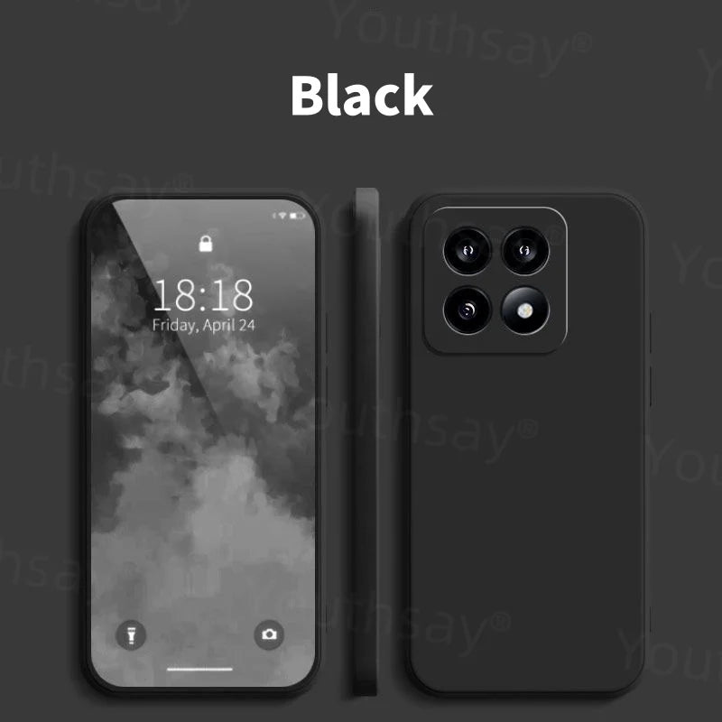 Luxury Case For Xiaomi 15T Cover Xiaomi 15T Pro Fundas Coque Original Liquid Silicone Soft TPU Phone Case Xiaomi 15T
