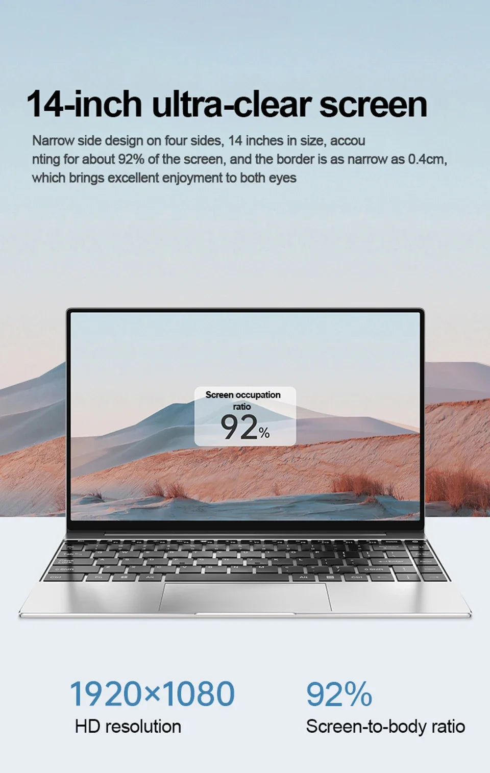 14.1" Windows 11 Pro intel core i9 8950hk 16GB RAM 1/2TB SSD gaming laptops 1920*1080 Notebook computer Office laptop