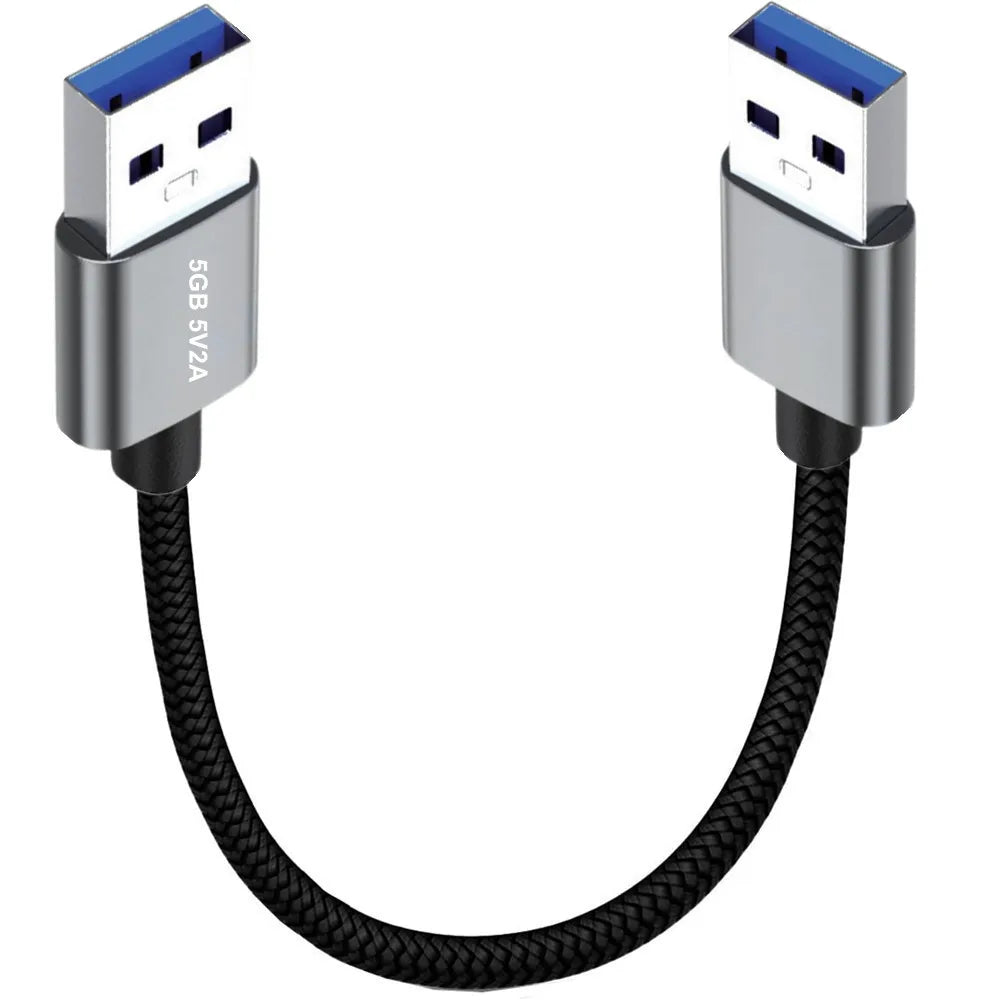 10m 5m USB 2.0 to USB Extension Cable USB A Male to Male USB3.0 2.0 Extender Cord Fast Data Transmission For Hard Drive Radiator