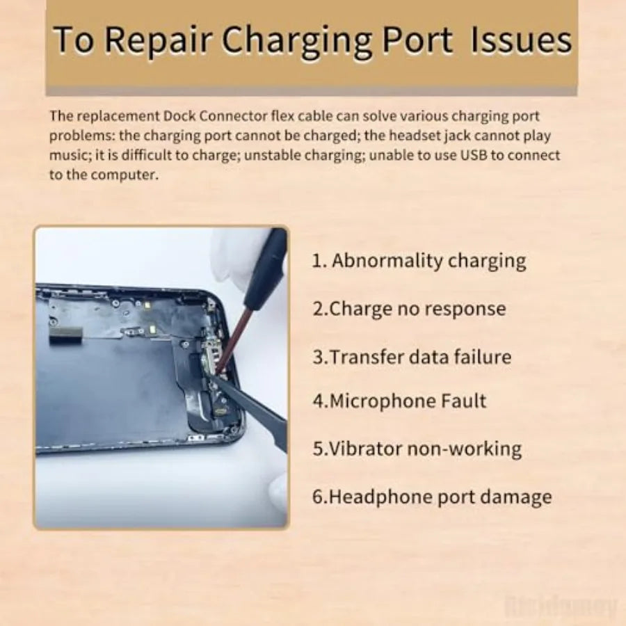 for iPhone 13 PRO MAX Charging Port Replacement. Repair for iPhone 13PROMAX Charge Microphone Antenna Assembly phone Jack  Cabl