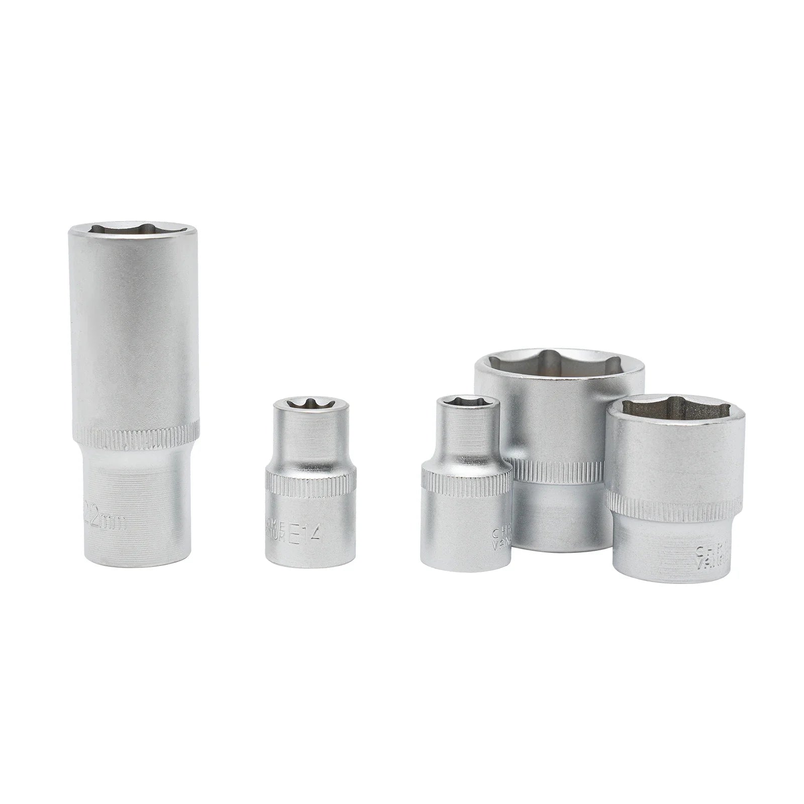 108 Piece Ratchet Wrench Mechanics Tools Set Metric 1/4 And 1/2 Drive Socket Carbon And #45 Steel, PP Kit