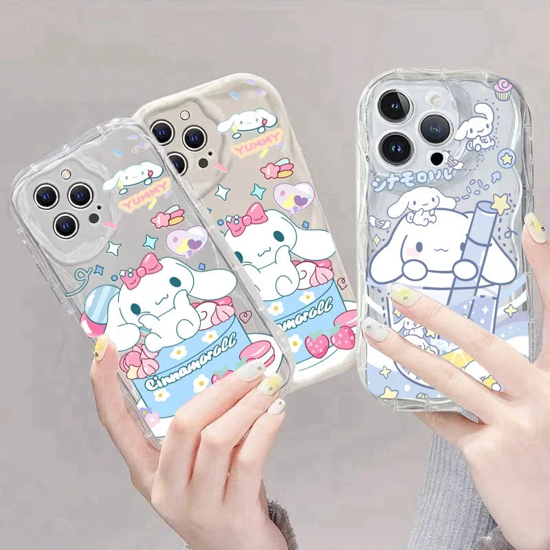 Case for Xiaomi Redmi Note 14 Pro 5G 12 14 4G 11 10 12 13 14 Pro Plus 12S 11S 14C 13C 12C 13 12 A3 9A 10 Cute Cinnamoroll Cover
