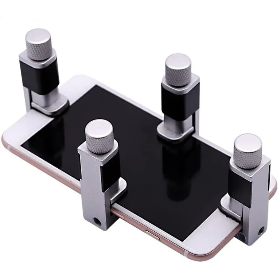 4 Pack Phone Screen Repair Tool Adjustable Screen Fastening Clamp Screen Clip Fixture Tools Compatible for Cell PhoneiPhone Sam