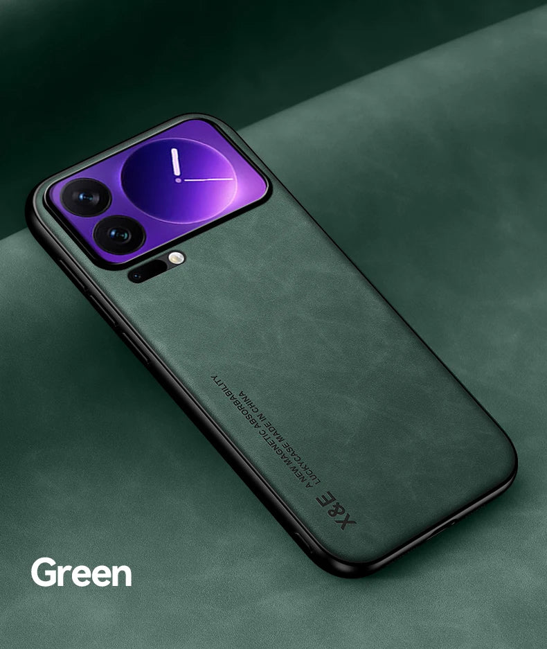 Shockproof Case for Xiaomi Mi 17 Pro Max Protective Cover Magnetic Car Holder Phone Coque Fundas Capa For Mi 17 Pro 17