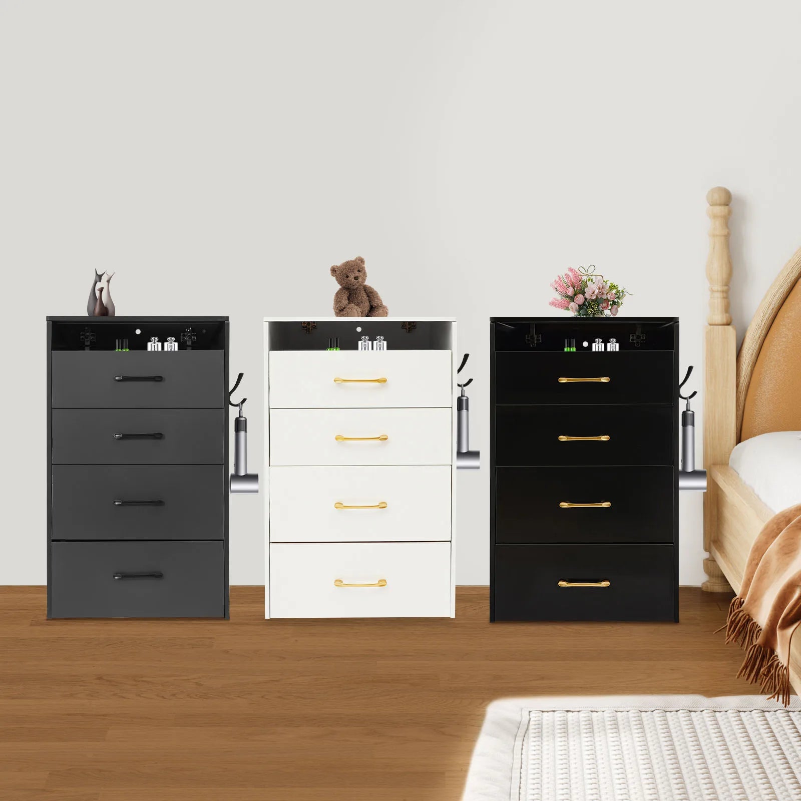 Makeup Desk With Mirror Compact Dressing Table Small Make Up Table For Home Bedrooms, Dressing Rooms 50*40*90cm