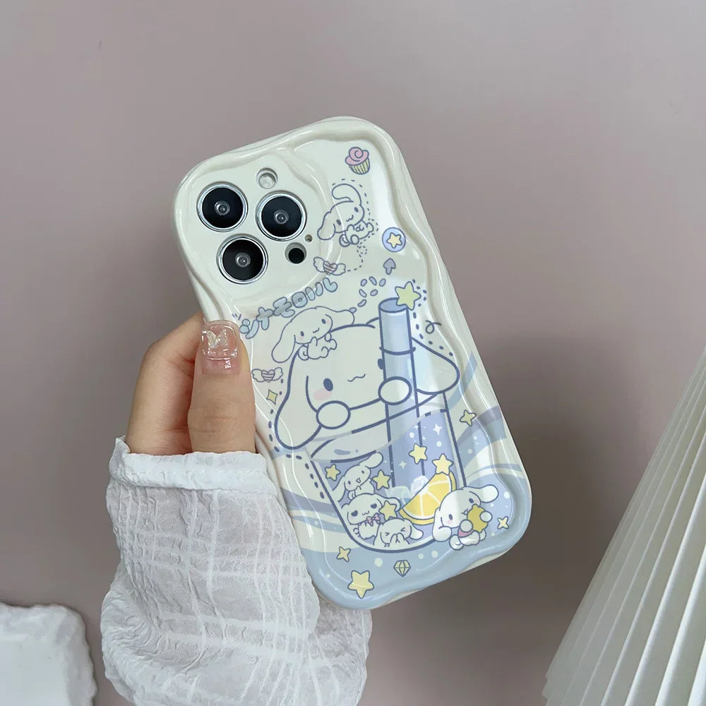 Case for Xiaomi Redmi Note 14 Pro 5G 12 14 4G 11 10 12 13 14 Pro Plus 12S 11S 14C 13C 12C 13 12 A3 9A 10 Cute Cinnamoroll Cover