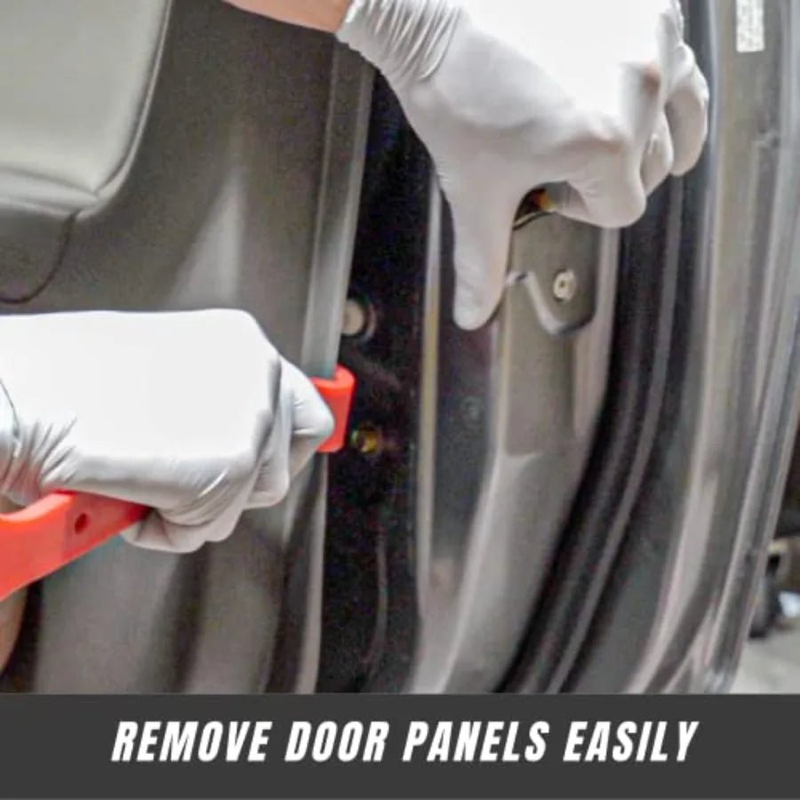 Auto Trim Removal Tool Set No Scratch Plastic Pry Tool Kit Auto Trim Tool Kit Car Tools Easy Door Panel Removal Tool Fastener R