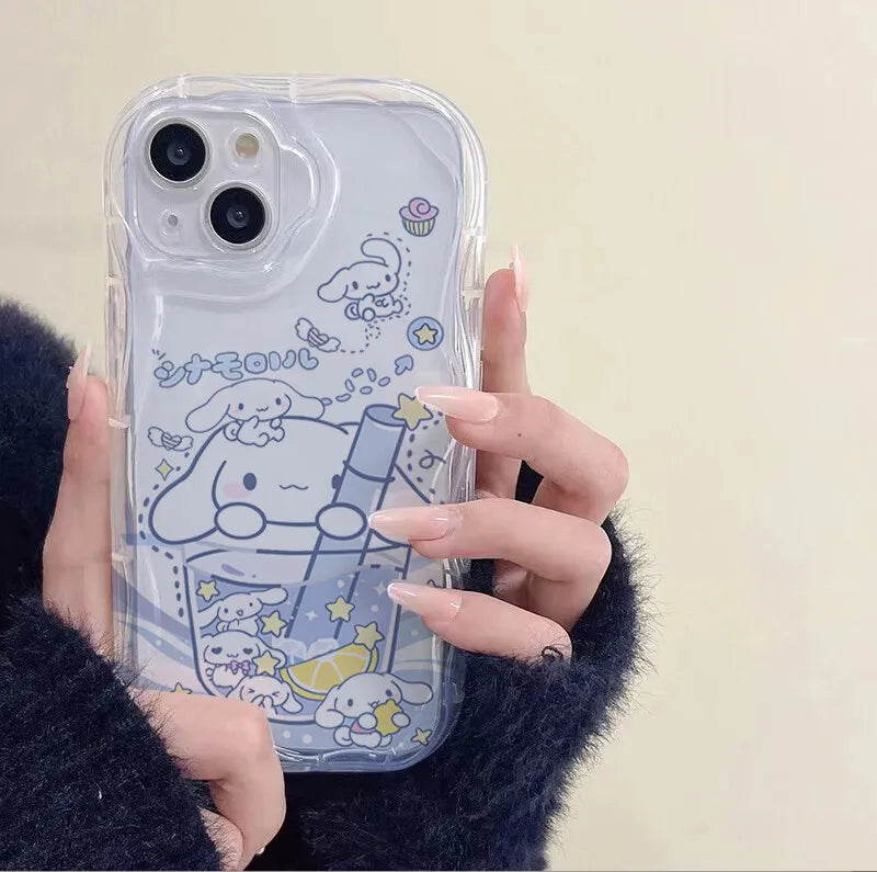 Case for Xiaomi Redmi Note 14 Pro 5G 12 14 4G 11 10 12 13 14 Pro Plus 12S 11S 14C 13C 12C 13 12 A3 9A 10 Cute Cinnamoroll Cover