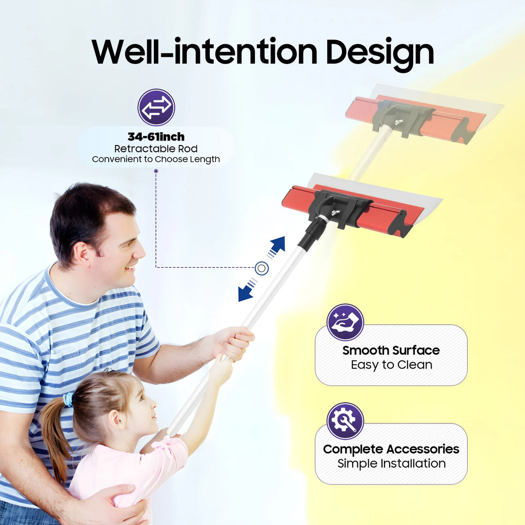 Drywall Skimming Blade Set Portable and Convenient DIY Wall Tools for Scrapers, Wax Decorative Coating, Wallpaper Removal, etc