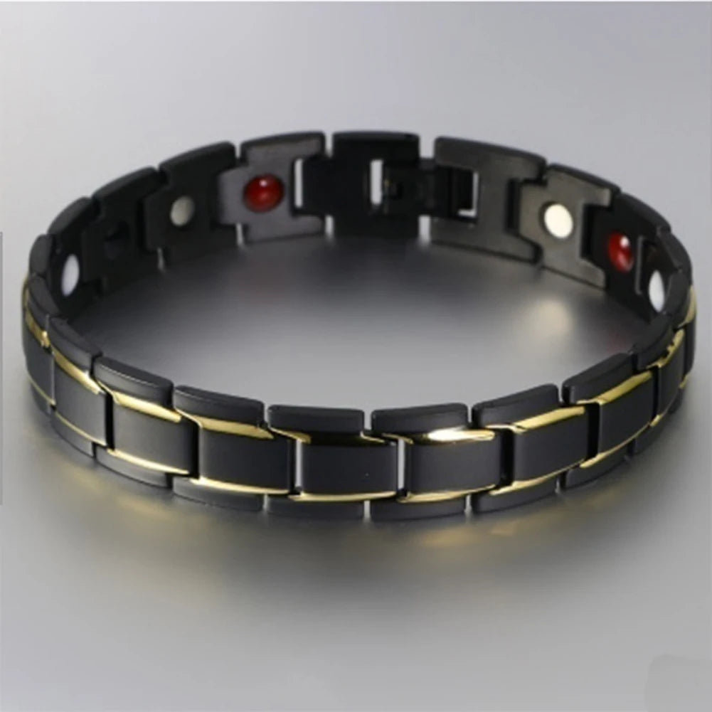 Men Women Magnetic Health Lose Weight Bracelet Power Therapy Detachable Power Therapy Magnets Negative Jewelry