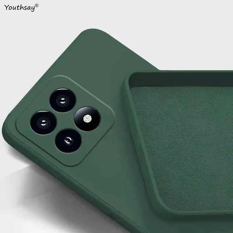 Luxury Case For Xiaomi 15T Cover Xiaomi 15T Pro Fundas Coque Original Liquid Silicone Soft TPU Phone Case Xiaomi 15T