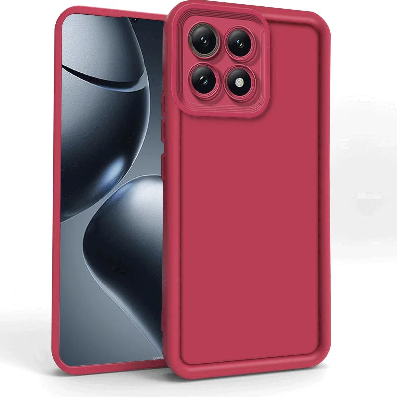 Flexible Silicone Case For Xiaomi 15T 15 14T Pro Mi 14 13 Lite 13T Pro Protective Cover Shockrpoof Soft Back Cover Fundas