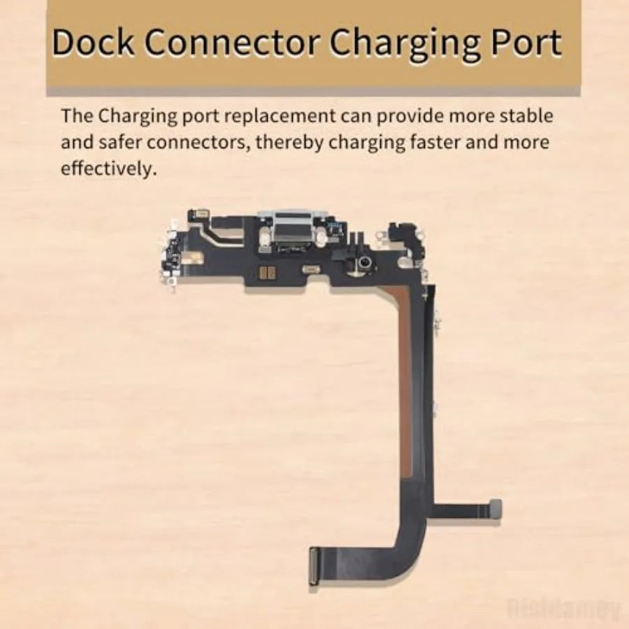 for iPhone 13 PRO MAX Charging Port Replacement. Repair for iPhone 13PROMAX Charge Microphone Antenna Assembly phone Jack  Cabl