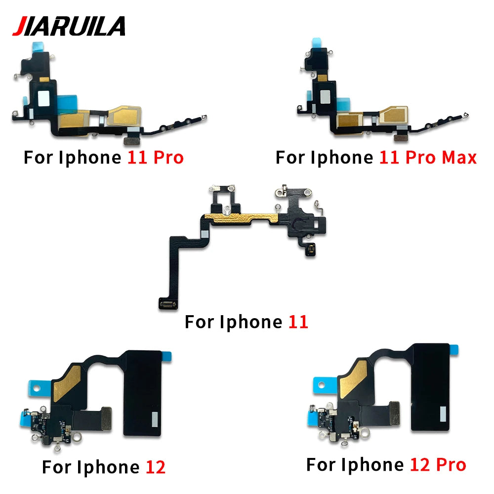 Tested Well GPS WI-FI Flex Cable For Iphone 11 12 13 Pro Max Mini Bluetooth Wifi Signal Antenna Ribbon Replacement Parts