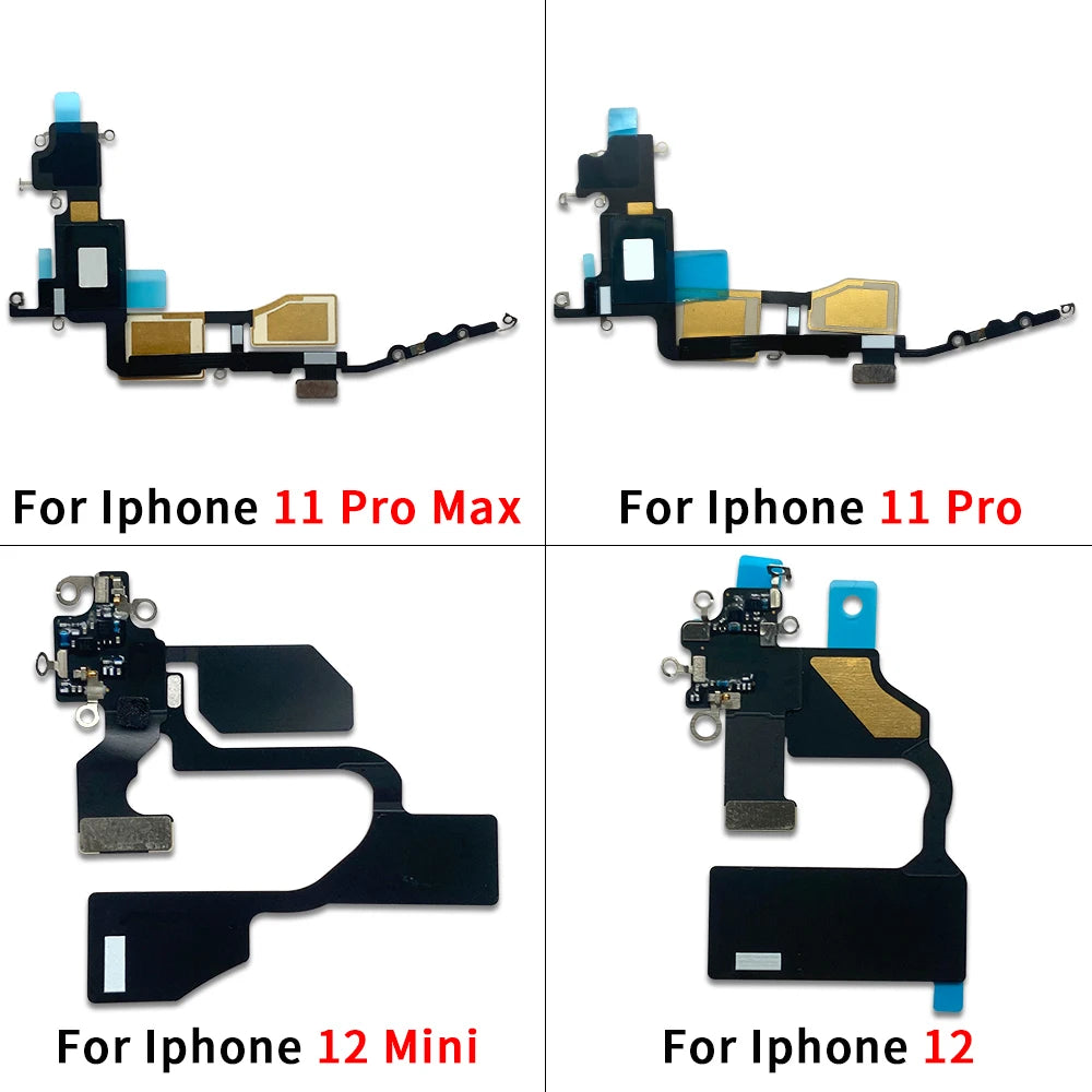 Tested Well GPS WI-FI Flex Cable For Iphone 11 12 13 Pro Max Mini Bluetooth Wifi Signal Antenna Ribbon Replacement Parts