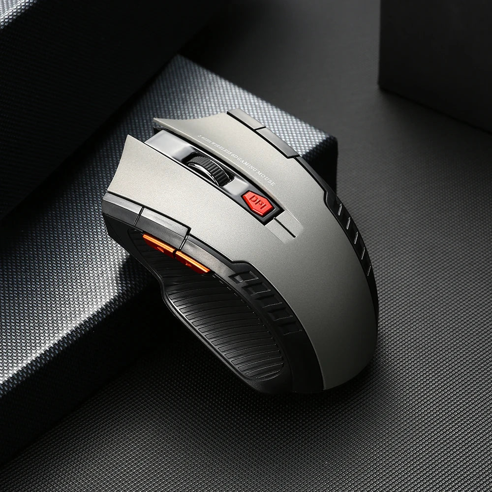 2.4G Wireless Mouse 1600DPI Optical Mouse Gamer for Computer 6 Buttons Wireless Mice with USB Receiver for PC Laptop Accessories
