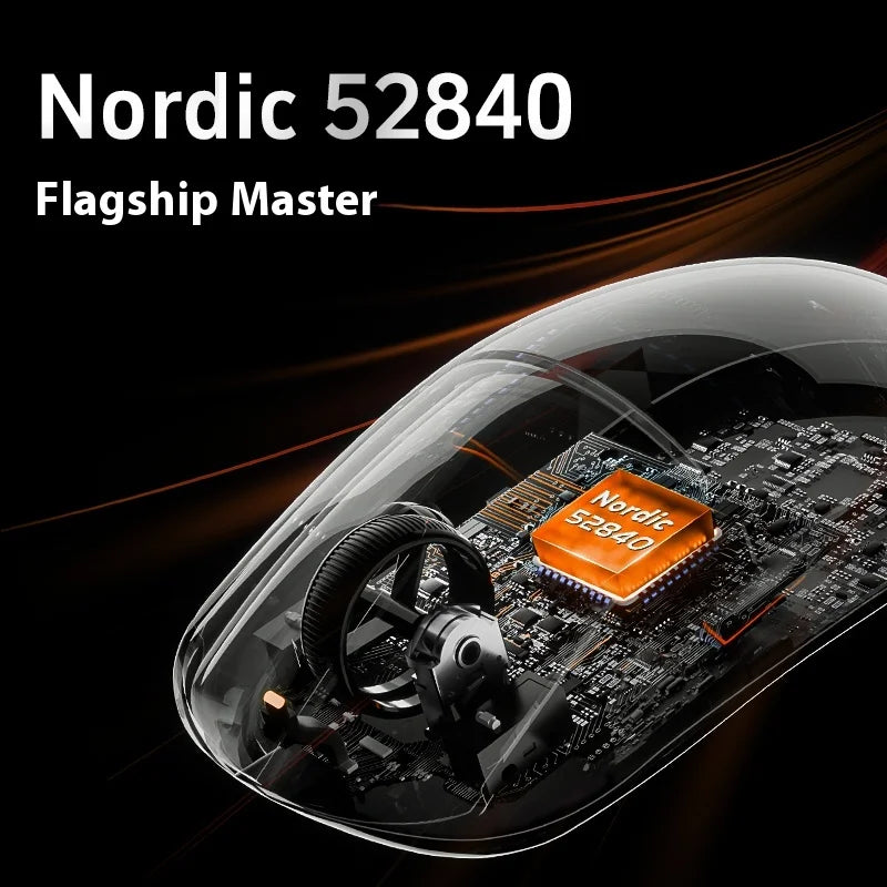 ATK Dragonfly A9 Ultra Gaming Mouse Lightweight Wireless 8k Support Ergonomics Star Flash Link Light Micro Motion boys' Gift