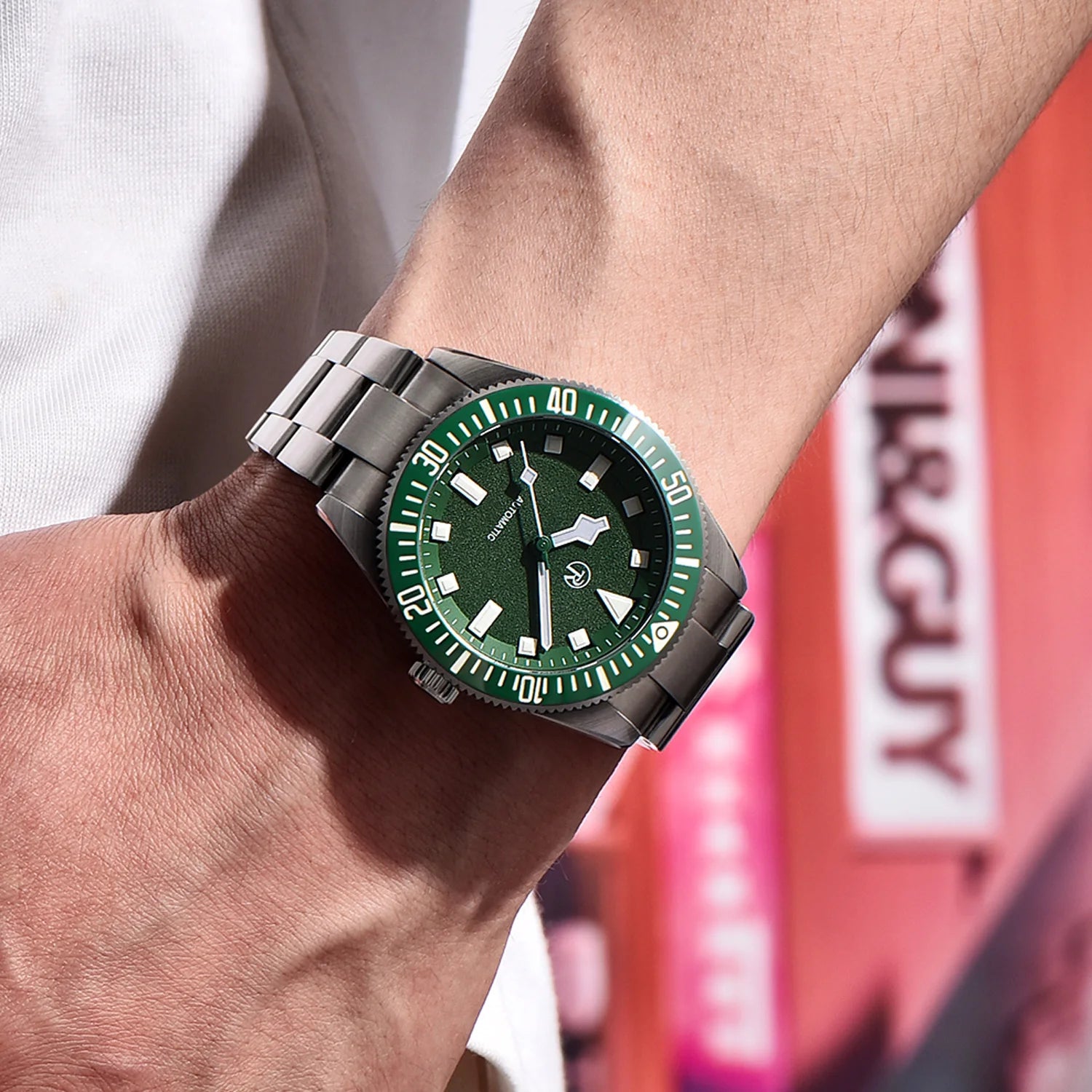 PAGANI DESIGN Men's Watches Luxury Automatic Watch For Men Mechanical Wristwatch NH35A Gift Luminous Ceramic Bezel Reloj Hombre