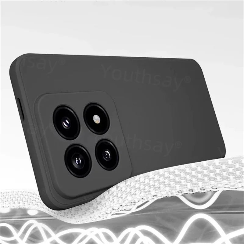 Luxury Case For Xiaomi 15T Cover Xiaomi 15T Pro Fundas Coque Original Liquid Silicone Soft TPU Phone Case Xiaomi 15T