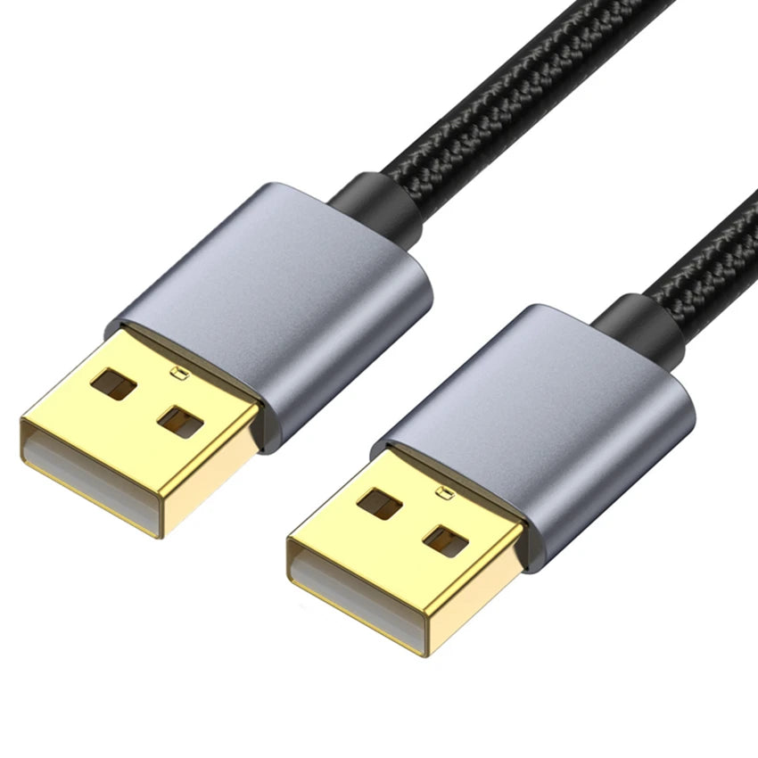 10m 5m USB 2.0 to USB Extension Cable USB A Male to Male USB3.0 2.0 Extender Cord Fast Data Transmission For Hard Drive Radiator